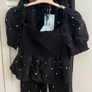 HILL HOUSE HOME JEWEL JAMMIE SET NWT